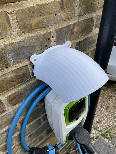 Large EV charger dome rain cover