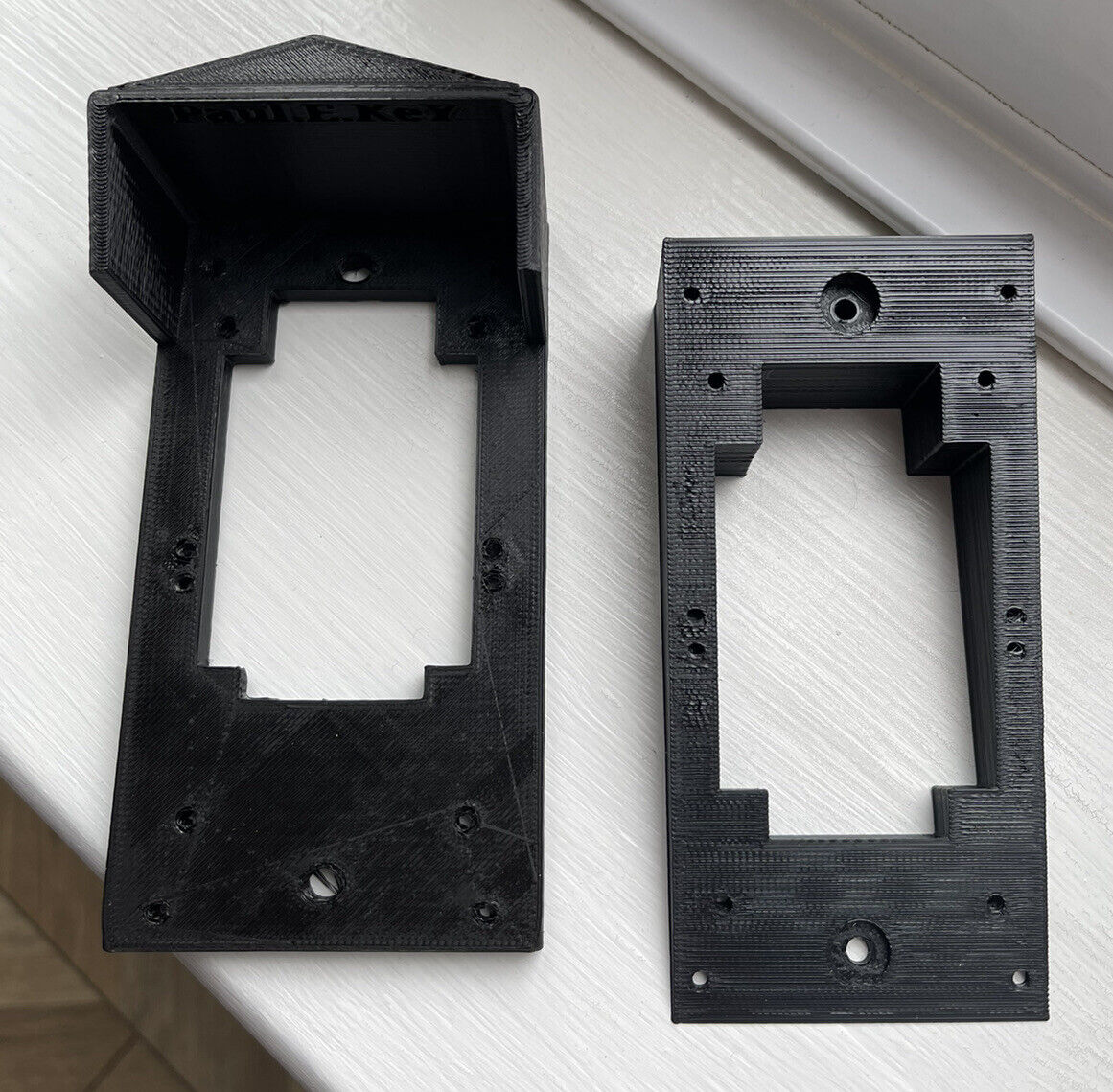 ANGLE MOUNT 20 Degrees Down Wedge + Rain Cover for Ring Video Doorbell 1/2/3/+/4