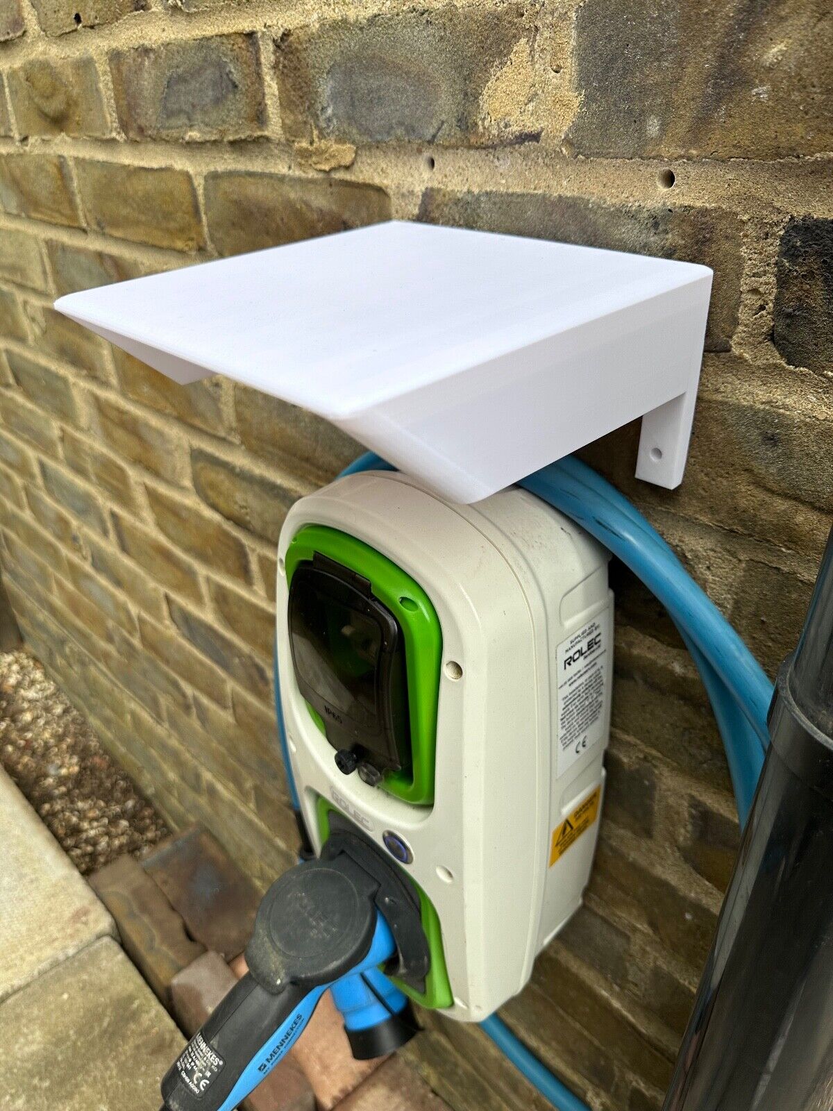 Large EV Charger / Security CCTV Camera Rain Cover Housing Sun Shade Arlo UK