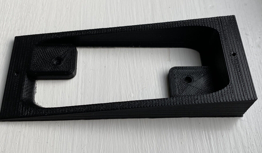 ANGLE MOUNT for Ring Pro Video Doorbell 20 Degrees Wedge Up Down Made in the UK