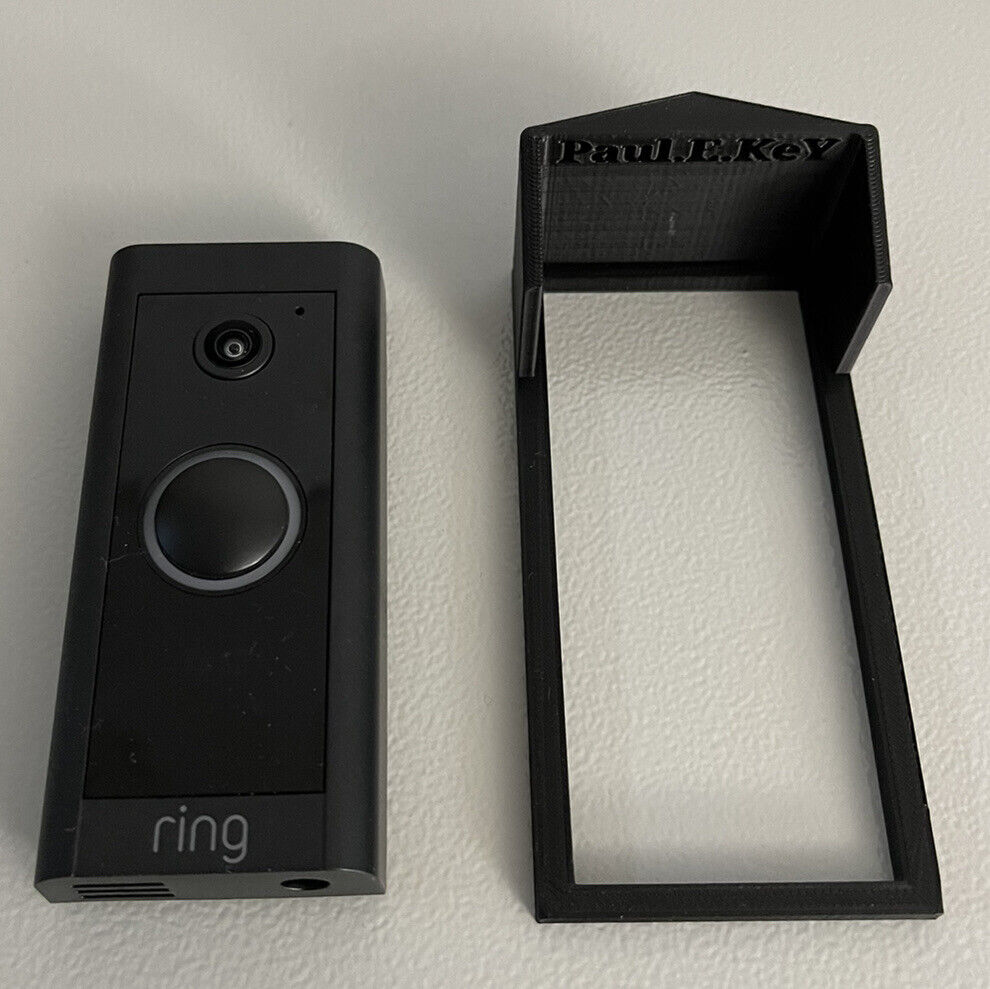 Rain Sun Cover for Ring Wired Video Doorbell Clip on UK Stock Made in the UK