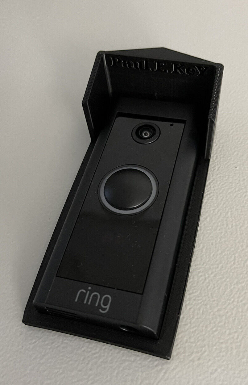 Rain Sun Cover for Ring Wired Video Doorbell Clip on UK Stock Made in the UK