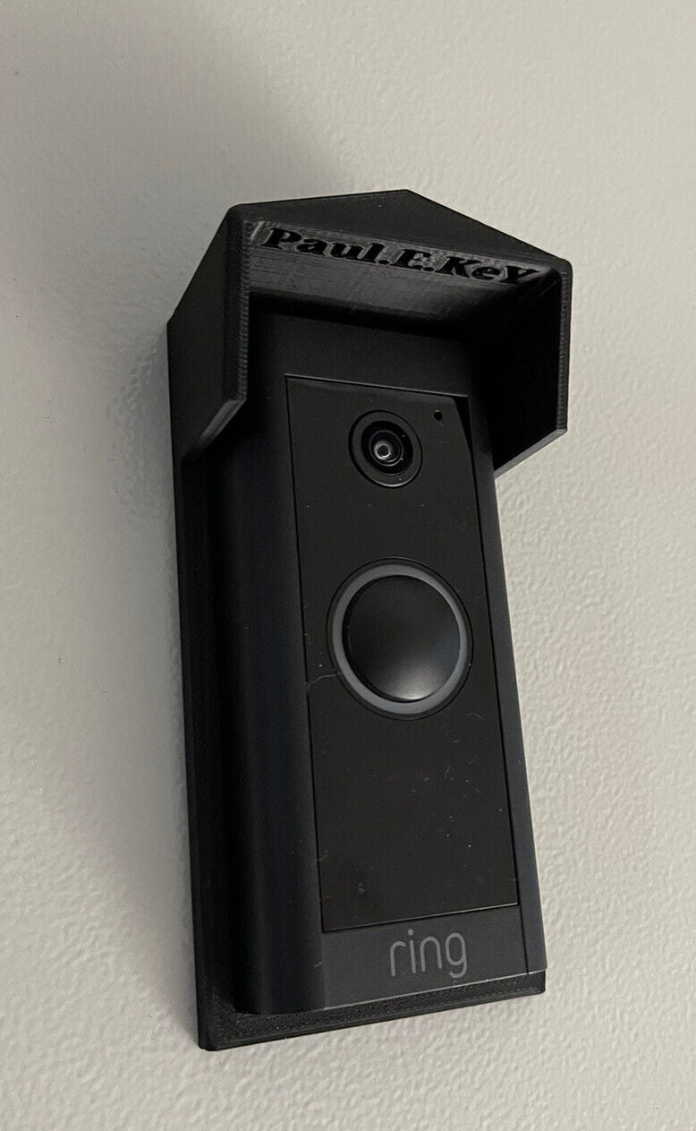 Rain Sun Cover for Ring Wired Video Doorbell Clip on UK Stock Made in the UK