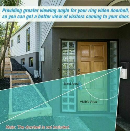 Ring Wireless Video Doorbell Gen 1/2/3/3+/4 Spacer Black/White 10mm - 50mm UK