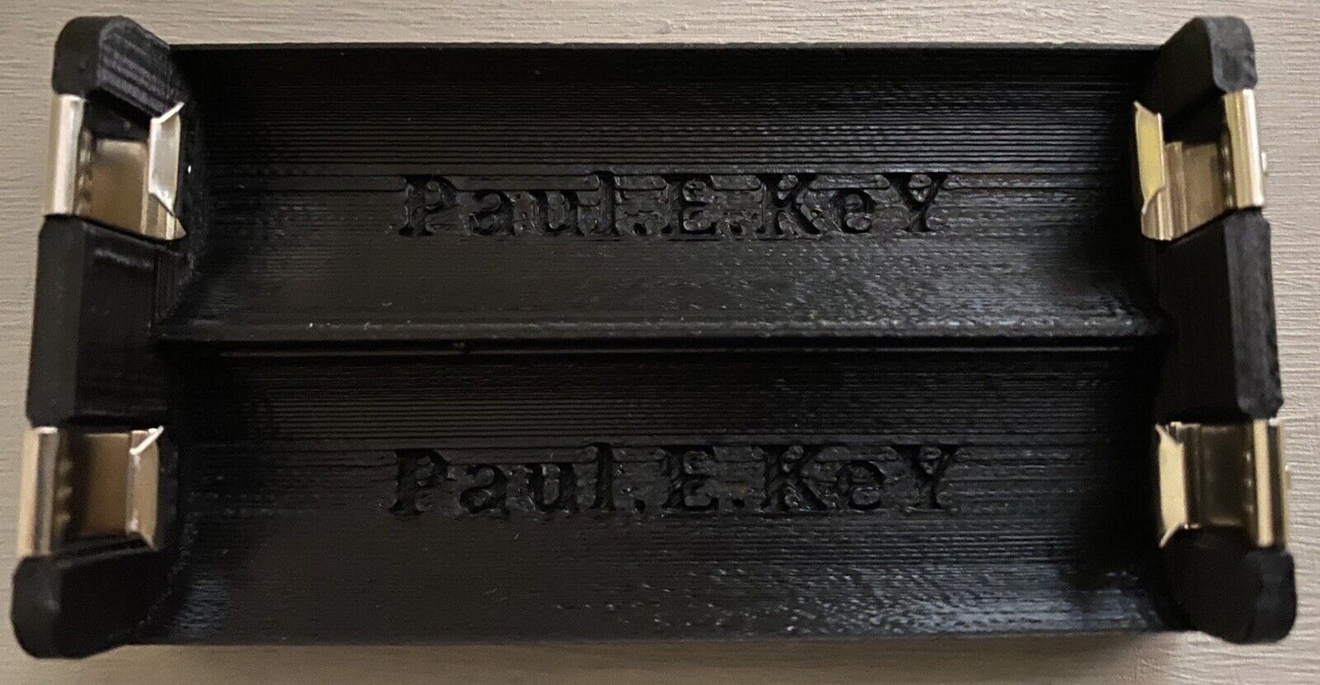 PEK 20700 Battery Holder 2 Batteries 2X20700 Battery 21700 3D Printed UK Stock