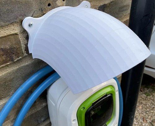 Large EV charger dome rain cover