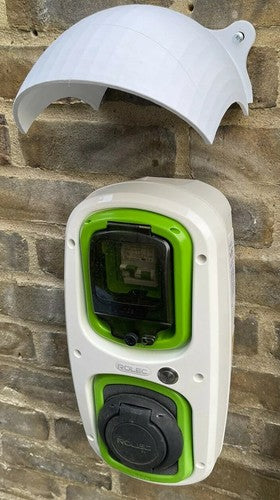 Large EV charger dome rain cover