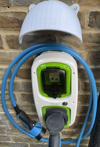 Large EV charger dome rain cover