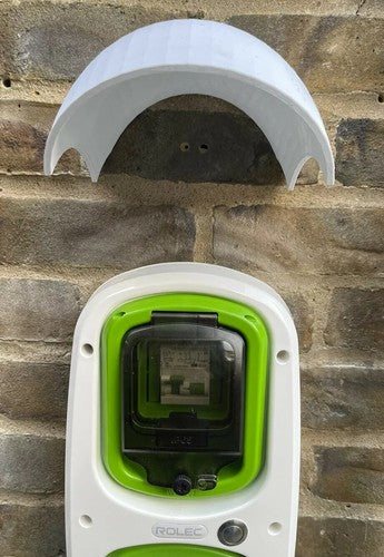 Large EV charger dome rain cover