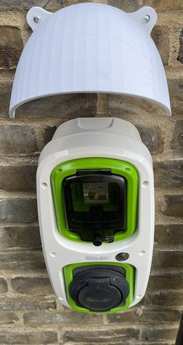 Large EV charger dome rain cover