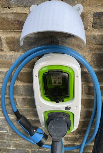 Large EV charger dome rain cover