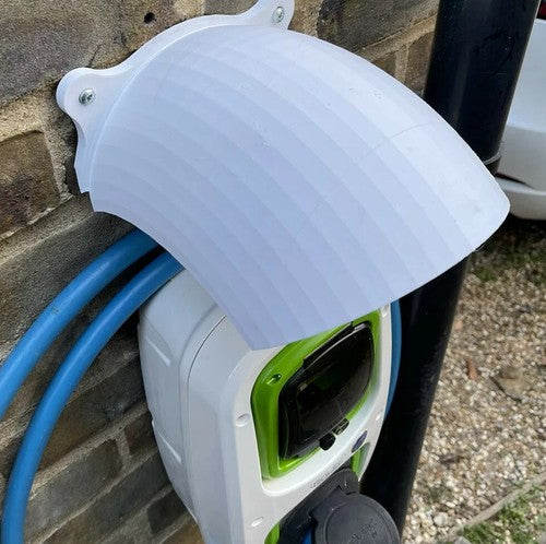 Large EV charger dome rain cover