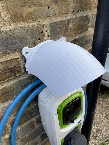 Large EV charger dome rain cover