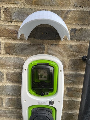 Large EV charger dome rain cover