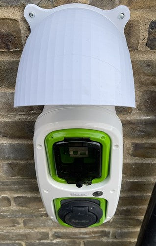 Large EV charger dome rain cover