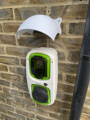 Large EV charger dome rain cover