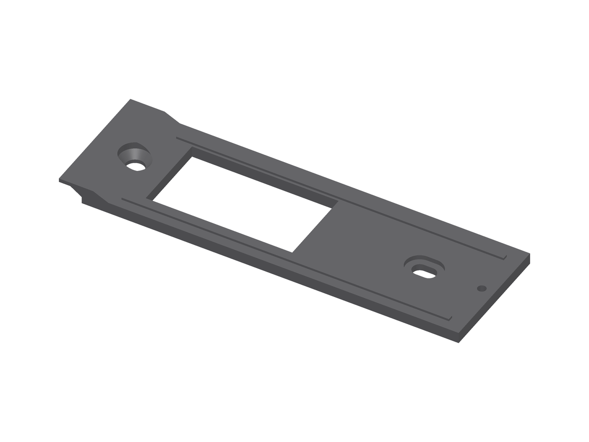 Replacement backplate for Ring 2K/4K doorbell