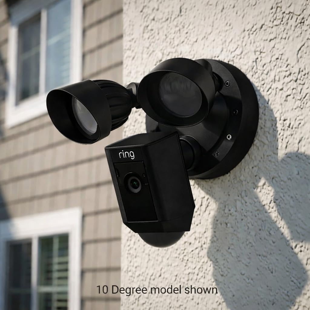 Ring Floodlight Cam Angle Mount Wedge, Wired Plus and Pro