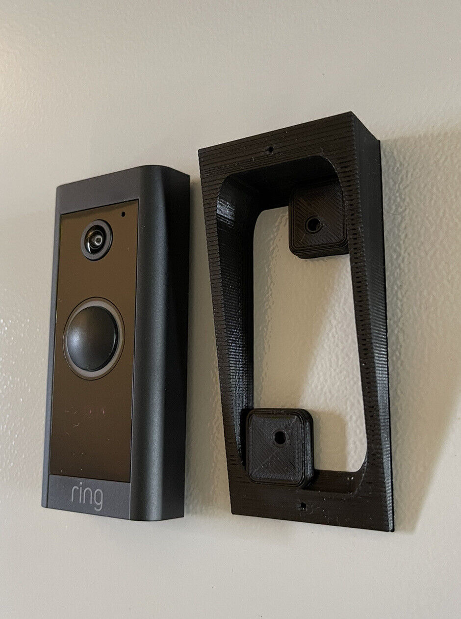 Angle Mount for Ring Video Doorbell Wired Up Down Bracket Wedge 20 Degrees UK