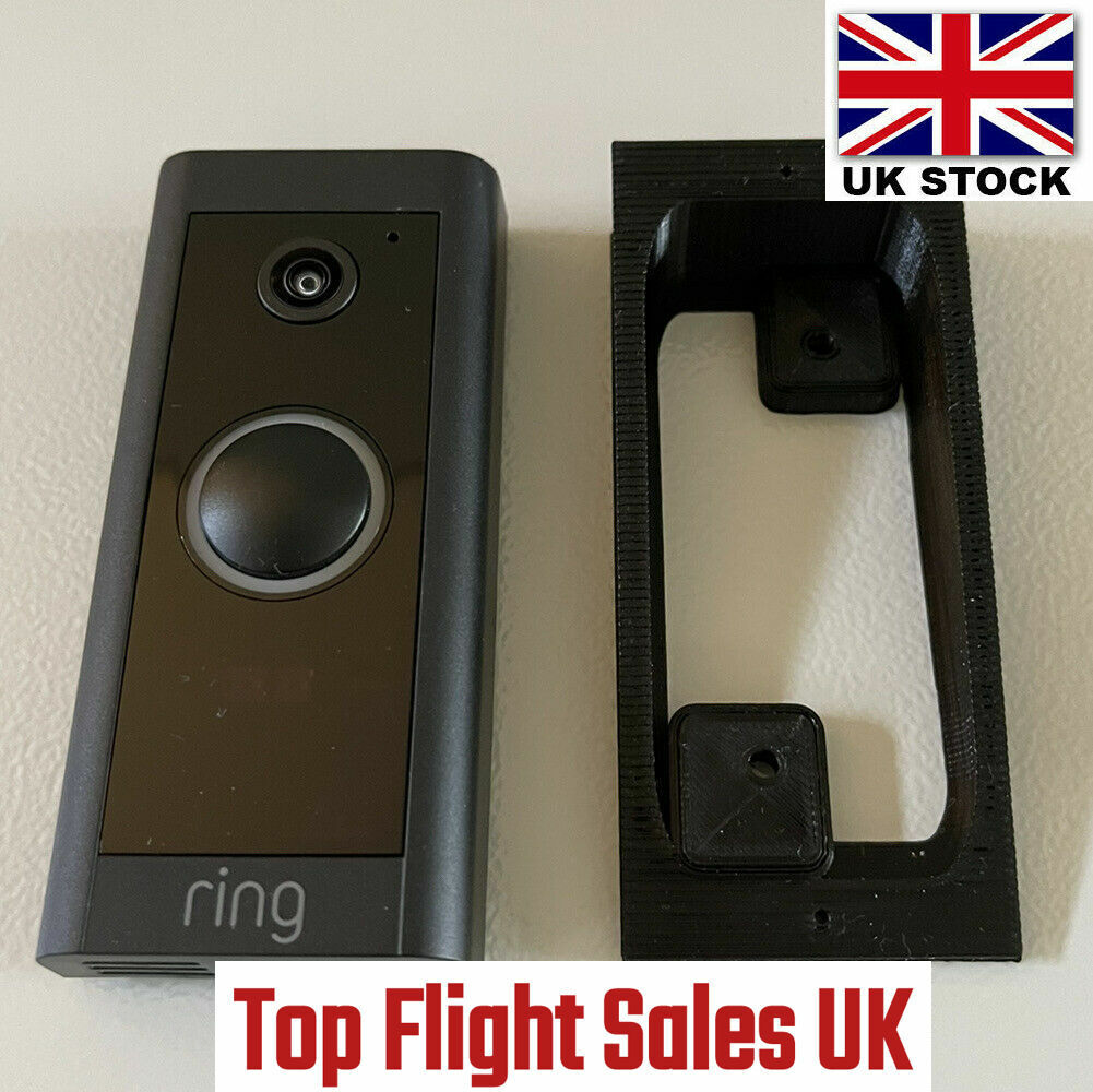 Angle Mount for Ring Video Doorbell Wired Up Down Bracket Wedge 20 Degrees UK