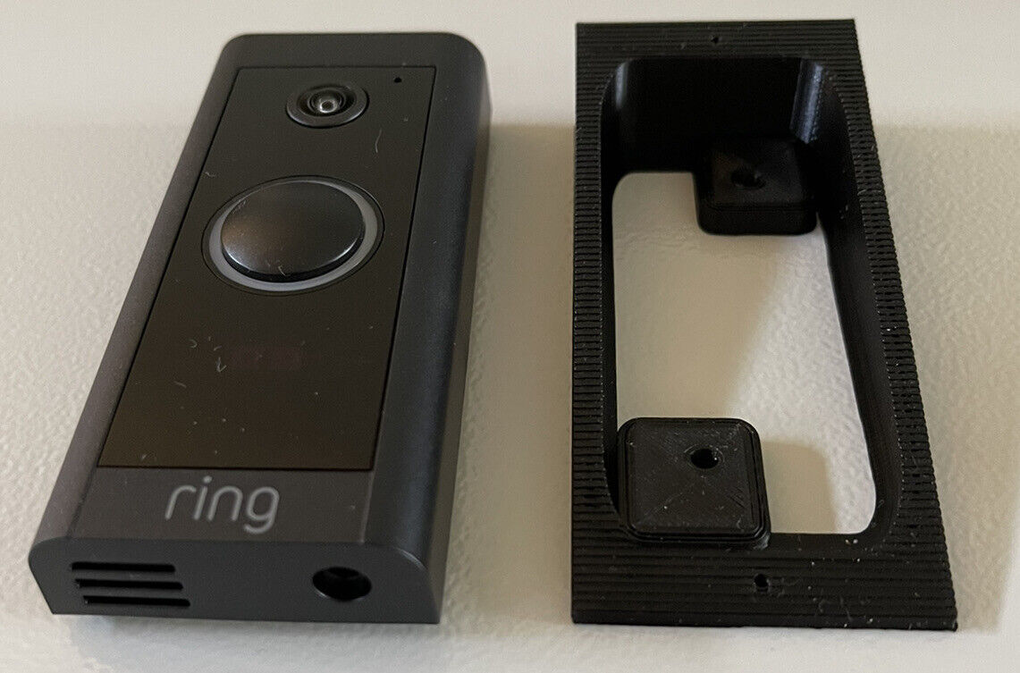 Angle Mount for Ring Video Doorbell Wired Up Down Bracket Wedge 20 Degrees UK