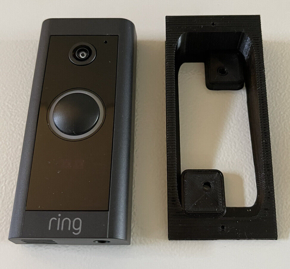 Angle Mount for Ring Video Doorbell Wired Up Down Bracket Wedge 20 Degrees UK