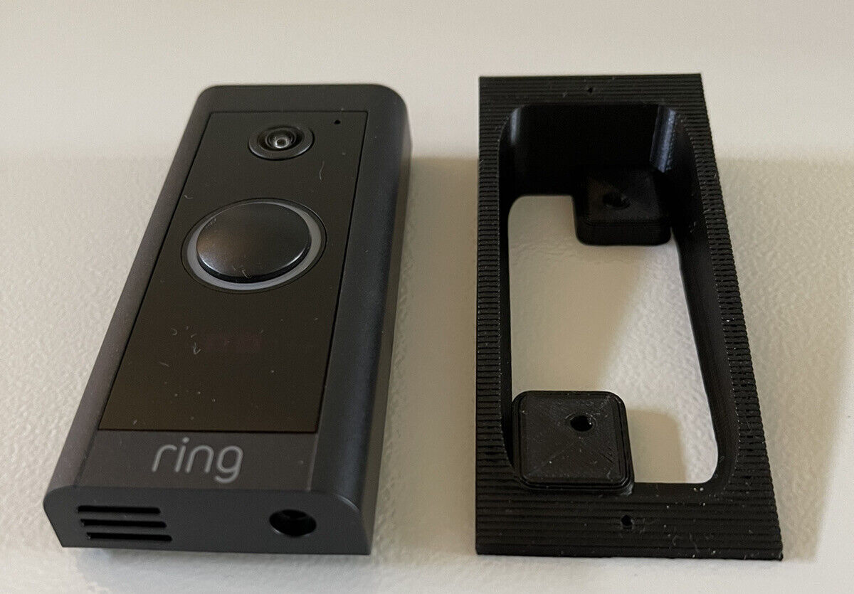 Angle Mount for Ring Video Doorbell Pro Up Down Bracket Wedge 20 Degrees Colours