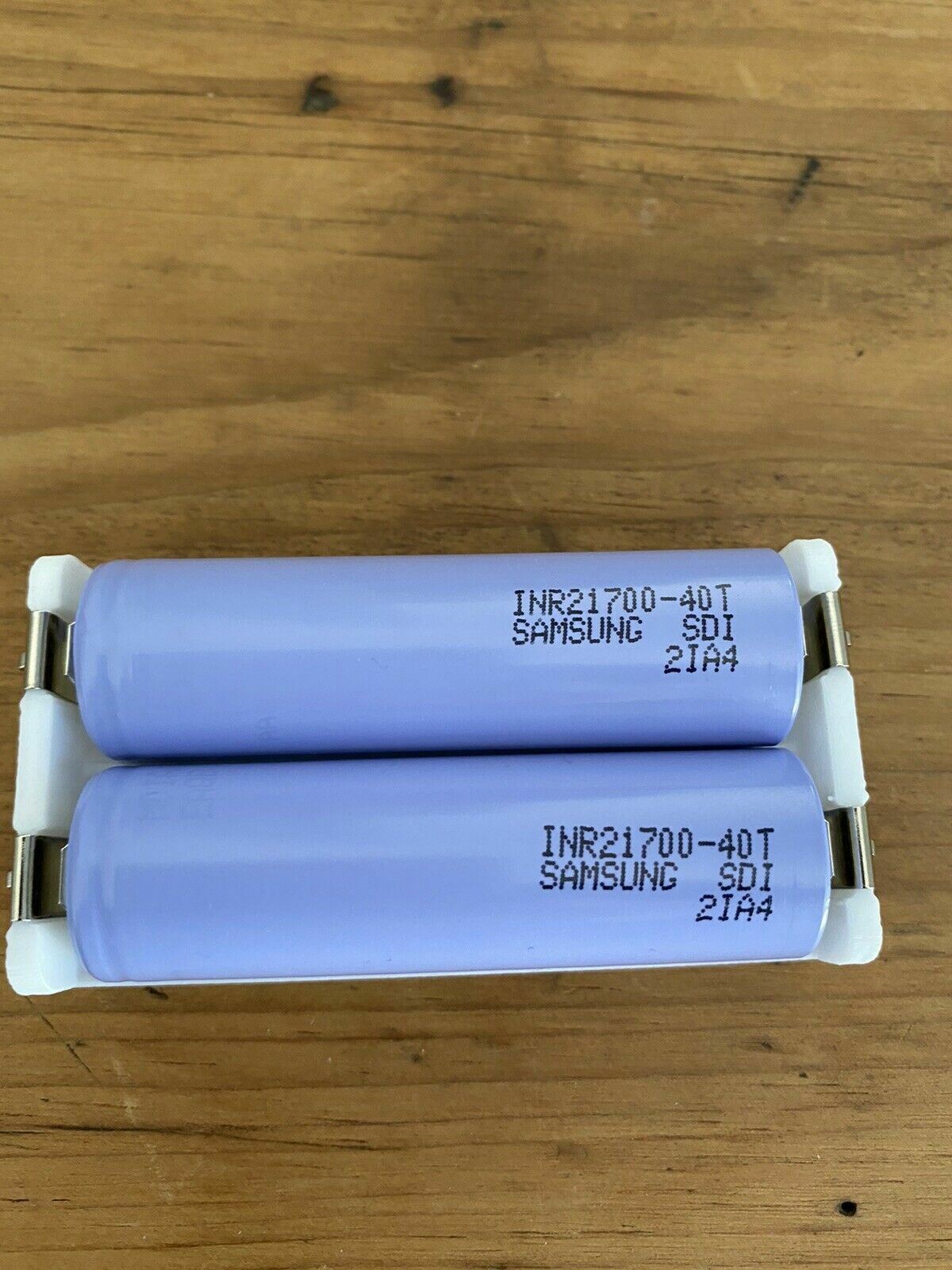 2x 20700 21700 Battery Holder Connector Storage Case Serial Parallel 3D Print UK