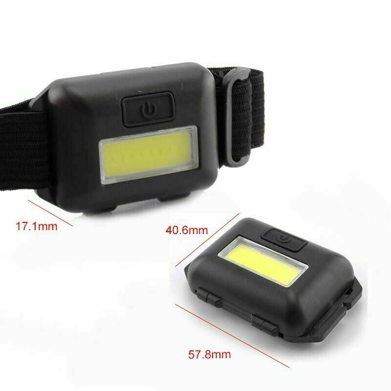 COB LED Head Torch Light Lamp Flashlight Headlamp Camping Headlight Headtorch