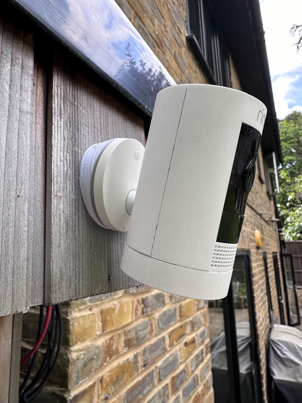 Ring Stick Up Camera Angle Mount Wedge 15 degree Colours UK Made and Stocked