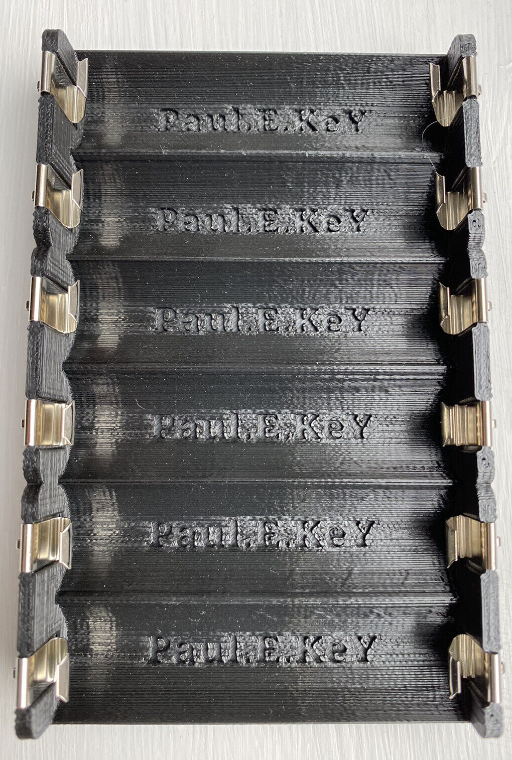 6X 20700 21700 Battery Holder Connector Storage Case 3D Printed PEK UK Stock