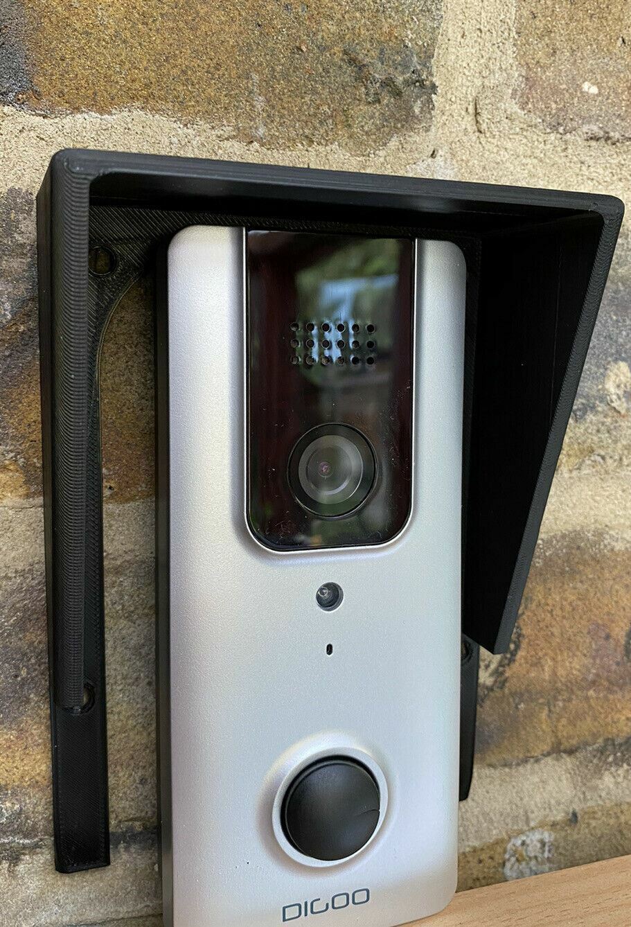 Video Doorbell Rain Cover Sun Shade Shield Hood Ring Pro Arlo Google Nest DEEP