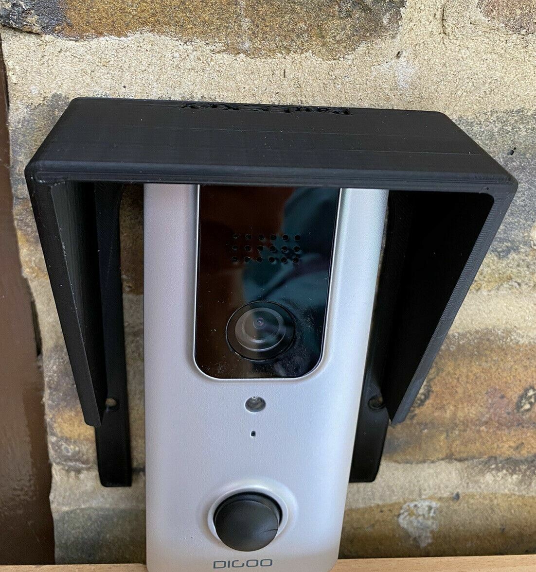 Video Doorbell Rain Cover Sun Shade Hood Ring Pro Arlo Google Nest White Deep UK
