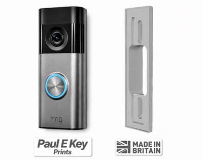 Ring Battery Doorbell Pro (2025) Angle Mount Wedge, Up/Down or Left/Right