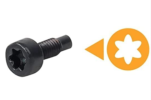 Ring doorbell replacement security screw