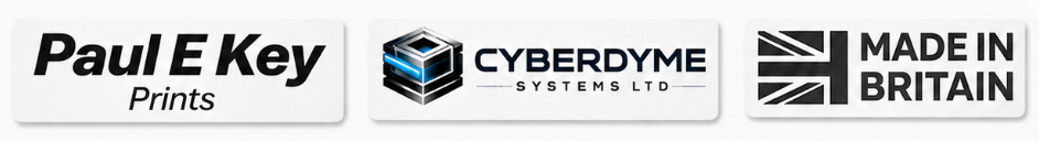 Paul E Key Prints | Cyberdyme Systems Ltd | Made in Britain